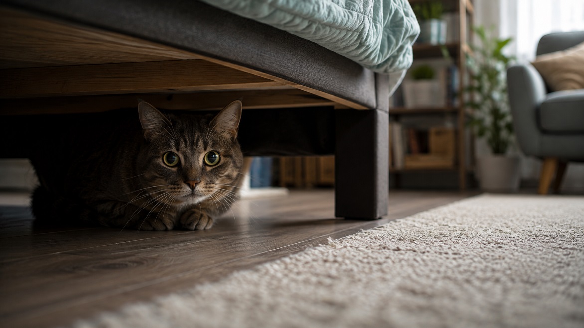 Why Does My Cat Suddenly Hide? What Changes in the Home Can Trigger It